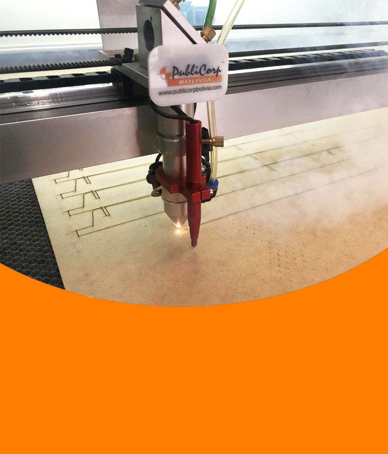 Corte laser industrial