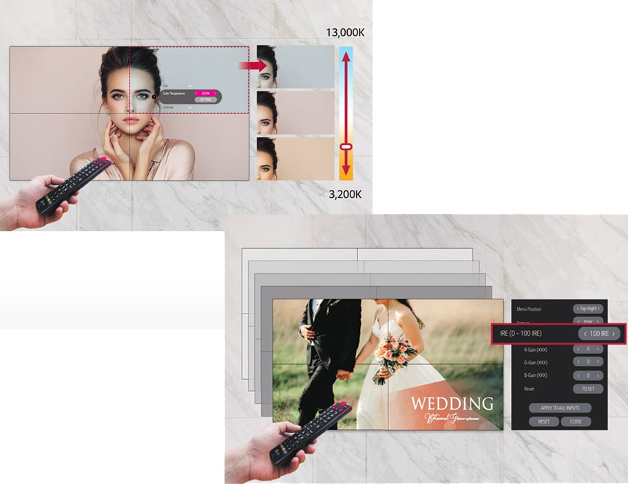 WEB OS LG Information Display