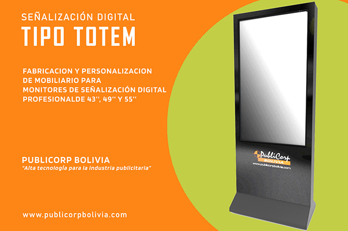 TOTEM PUBLICITARIO - KIOSCO DIGITAL