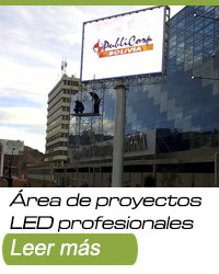 Pantallas de video profesionales