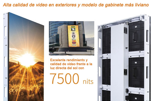 Pantalla led de video ligera BolivianLed